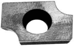 Superbee - EM19C030 Grade ENT56 Carbide Milling Insert - Uncoated, 0.156" Thick - USA Tool & Supply