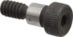 Value Collection - 1/4" Shoulder Diam x 1/4" Shoulder Length, #10-24 UNC, Hex Socket Shoulder Screw - 4140 Alloy Steel, Uncoated, 3/16" Head Height x 3/8" Head Diam - USA Tool & Supply