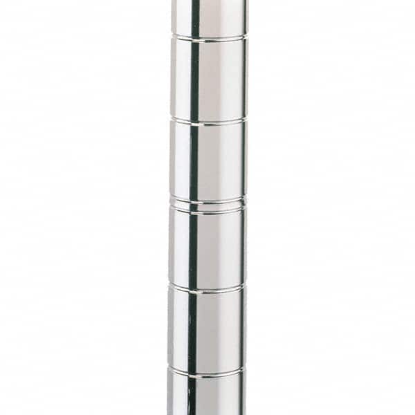 Metro - 1" Wide x 74" High x 1" Long Open Shelving Stationary Shelving Post - USA Tool & Supply