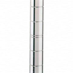 Metro - 1" Wide x 74" High x 1" Long Open Shelving Stationary Shelving Post - USA Tool & Supply