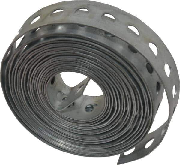 Gardner Bender - 10' x 3/4" Galvanized Steel Hanger Strapping - 20 Gauge - USA Tool & Supply