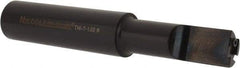 NIKCOLE MINI-SYSTEMS - Internal Thread, 1-1/4" Max Depth of Cut, 6" OAL, Right Hand Indexable Grooving Cutoff Toolholder - 1" Shank Width, GIE Insert Style, THI Toolholder Style, Series Mini-Systems - USA Tool & Supply