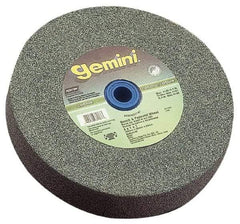 Norton - 36 Grit Aluminum Oxide Bench & Pedestal Grinding Wheel - 12" Diam x 1-1/2" Hole x 2" Thick, 2070 Max RPM, Very Coarse/Coarse Grade - USA Tool & Supply