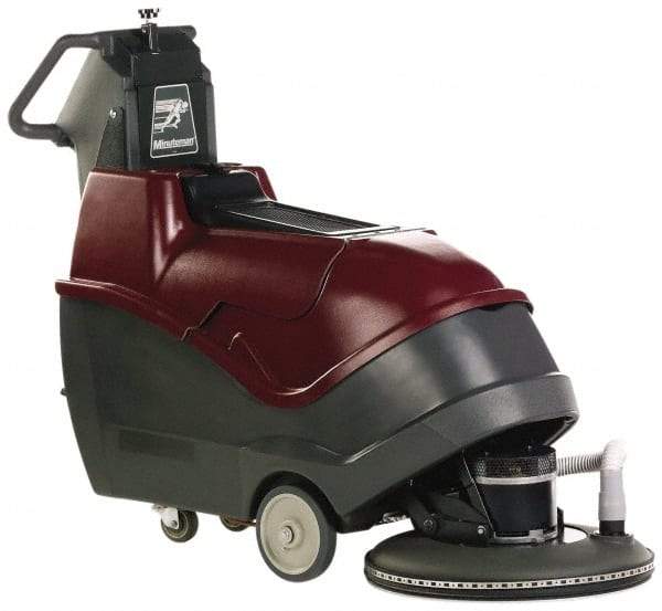 Minuteman - 20" Cleaning Width, Battery Powered Floor Burnisher - 2.5 hp, 2,600 RPM, Series Mirage - USA Tool & Supply