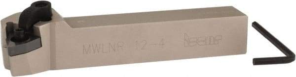 Iscar - MWLN, Right Hand Cut, 3/4" Shank Height x 3/4" Shank Width, Negative Rake Indexable Turning Toolholder - 4-1/2" OAL, WN..43. Insert Compatibility, Series Isoturn - USA Tool & Supply