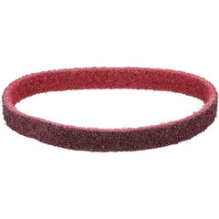 Dynabrade - 1" Wide x 18" OAL, Aluminum Oxide Abrasive Belt - Aluminum Oxide, Medium, Nonwoven, Cloth Backing, Wet/Dry - USA Tool & Supply