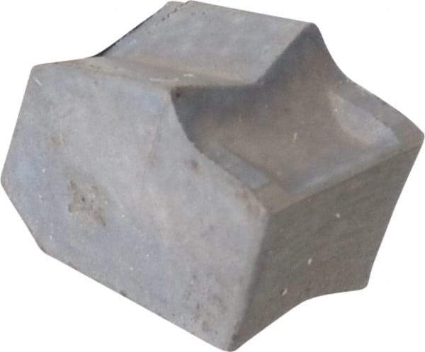 Hertel - MGTN6 HT25 Grade, 1/4" Cutting Width, Carbide Cutoff Insert - 0° Neutral Lead Angle, TiC/TiCN/TiN Coated - USA Tool & Supply