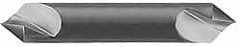 Hertel - 3/8" Head Diam, 3/8" Shank Diam, 4 Flute 90° Solid Carbide Countersink - USA Tool & Supply