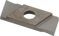 NIKCOLE MINI-SYSTEMS - GIE1.5 0.0591" Cutting Width, Carbide Cutoff Insert - 7° Right Hand Lead Angle, TiN Coated - USA Tool & Supply
