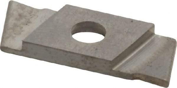NIKCOLE MINI-SYSTEMS - GIE 1mm Cutting Width Carbide Grooving Insert - 6mm Max Depth of Cut, Left Hand, 0.5mm Corner Radius - USA Tool & Supply