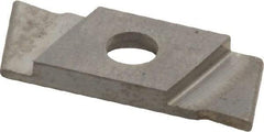 NIKCOLE MINI-SYSTEMS - GIE 1mm Cutting Width Carbide Grooving Insert - 6mm Max Depth of Cut, Left Hand, 0.5mm Corner Radius - USA Tool & Supply
