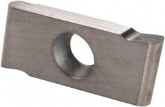 NIKCOLE MINI-SYSTEMS - GIE 2mm Cutting Width Carbide Grooving Insert - 6mm Max Depth of Cut, Left Hand, 1mm Corner Radius - USA Tool & Supply