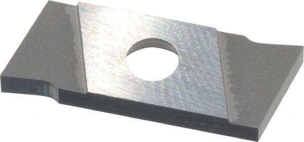 NIKCOLE MINI-SYSTEMS - GIE 1.85mm Cutting Width Carbide Grooving Insert - 6mm Max Depth of Cut, Right Hand - USA Tool & Supply