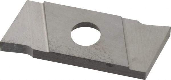 NIKCOLE MINI-SYSTEMS - GIE 1.85mm Cutting Width Carbide Grooving Insert - 6mm Max Depth of Cut, Right Hand - USA Tool & Supply