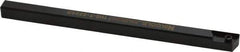 NIKCOLE MINI-SYSTEMS - External Thread, 140mm OAL, Right Hand Indexable Grooving Cutoff Toolholder - 8mm Shank Height x 8mm Shank Width, GIE Insert Style, THS Toolholder Style, Series Mini-Systems - USA Tool & Supply