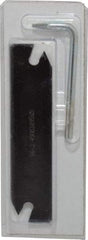 Hertel - 1.02" Blade Height, 3/32" Blade Width, 4.33" OAL, Right Hand Cut, Single End Indexable Cut-Off Blade - MGIH Blade - USA Tool & Supply