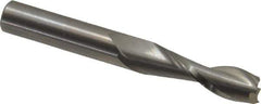 Onsrud - 3/8" Cutting Diam x 1-1/4" Length of Cut, 2 Flute, Upcut Spiral Router Bit - Uncoated, Right Hand Cut, Solid Carbide, 3" OAL x 3/8" Shank Diam, Double Edge, 30° Helix Angle - USA Tool & Supply