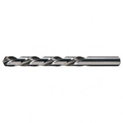 #2 LHS / LHC HSS 118 Degree Radial Point Left Hand Helix Jobber Drill - Bright - USA Tool & Supply