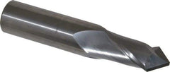 Melin Tool - 20mm Diam, 38mm LOC, 2 Flute, 90° Point Angle, Solid Carbide Drill Mill - Uncoated, 4" OAL, 20mm Shank Diam - USA Tool & Supply