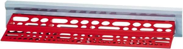 Quantum Storage - 24-1/8" Long x 6" Wide, Cart Polymer Cart Tool Holder - Use with PC3518-33, PC4026-33 - USA Tool & Supply