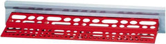 Quantum Storage - 24-1/8" Long x 6" Wide, Cart Polymer Cart Tool Holder - Use with PC3518-33, PC4026-33 - USA Tool & Supply