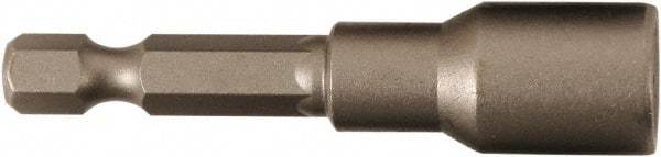 Wiha - 5.5mm Magnetic Nutsetter - 1/4" Hex Drive, 2-1/8" OAL - USA Tool & Supply