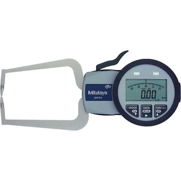 Mitutoyo - Electronic Caliper Gages Type: Outside Minimum Measurement (mm): 0.0000 - USA Tool & Supply
