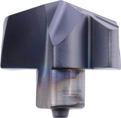 Iscar - Series ICP, 19.2mm Diam Grade IC908 140° Replaceable Drill Tip - Carbide, TiAlN Finish, 19 Seat Size - USA Tool & Supply
