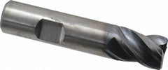 Kennametal - 5/8", 4 Flute, Solid Carbide, 0.06" Corner Radius End Mill - 3" OAL, 3/4" LOC - USA Tool & Supply