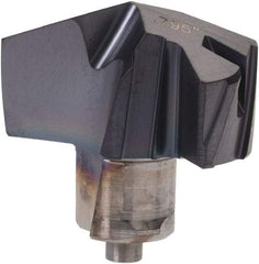 Iscar - Series ICP-2M, 20.19mm Diam Grade IC908 140° Replaceable Drill Tip - Carbide, TiAlN Finish, 20 Seat Size - USA Tool & Supply