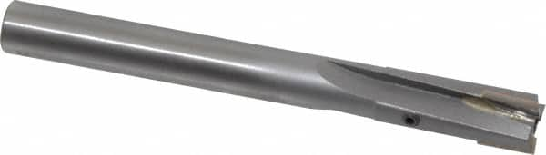 Made in USA - 1/2" Diam, 7/16" Shank, Diam, 3 Flutes, Straight Shank, Interchangeable Pilot Counterbore - USA Tool & Supply