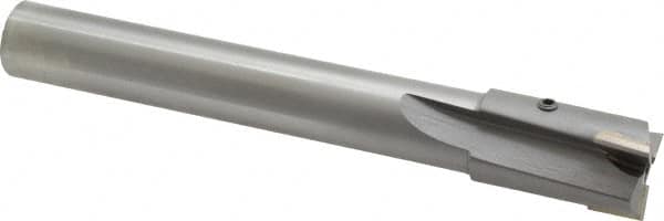 Made in USA - 15/16" Diam, 3/4" Shank, Diam, 3 Flutes, Straight Shank, Interchangeable Pilot Counterbore - USA Tool & Supply