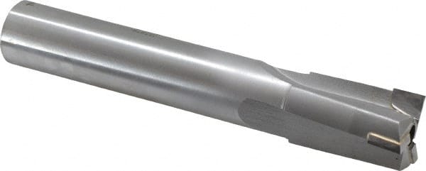 Made in USA - 1-3/16" Diam, 1" Shank, Diam, 3 Flutes, Straight Shank, Interchangeable Pilot Counterbore - USA Tool & Supply