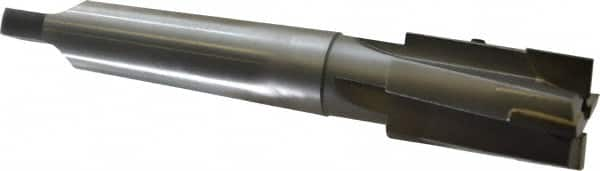 Made in USA - 1-1/4" Diam, 4 Flutes, Morse Taper Shank, Interchangeable Pilot Counterbore - USA Tool & Supply