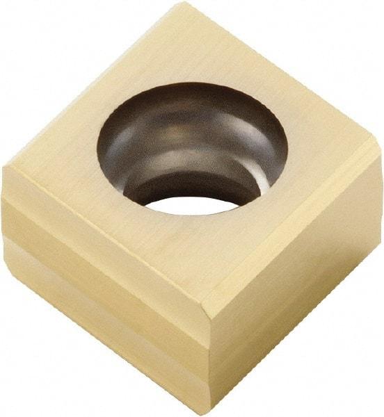 Seco - 335.181005 M10 Grade F40M Carbide Milling Insert - TiAlN/TiN Finish, 0.213" Thick, 0.031" Corner Radius - USA Tool & Supply