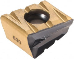 Iscar - T490 LNMT1360 Grade IC830 Carbide Milling Insert - TiAlN/TiN Finish - USA Tool & Supply
