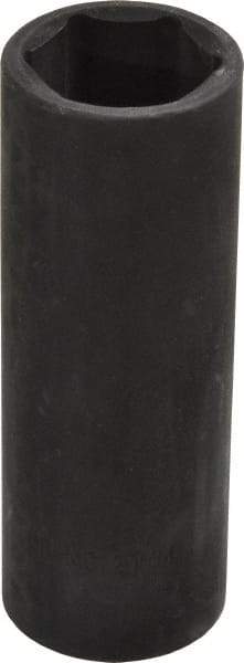 Blackhawk by Proto - 1/2" Drive 21mm Deep Impact Socket - 6 Points, 3-5/16" OAL - USA Tool & Supply