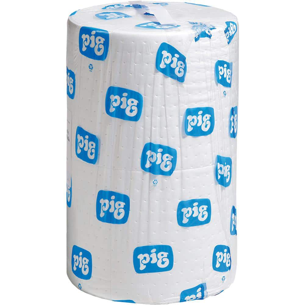 Pads, Rolls & Mats; Product Type: Roll; Application: Oil Only; Overall Length (Feet): 150.00; Total Package Absorption Capacity: 32.4 gal; Material: Polypropylene; Fluids Absorbed: Oil Based Liquids; Oil; Fuel; Absorbency Weight: Heavy; Width (Decimal Inc