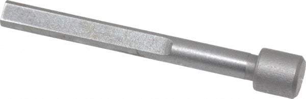 Made in USA - 1/4" Head Diam, 5/32" Shank Diam, Counterbore Pilot - Bright Finish, Carbon Steel - USA Tool & Supply