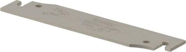 Iscar - 3/4" Blade Height, 1/16" Blade Width, 3.386" OAL, Neutral Cut, Single End Indexable Cut-Off Blade - TGFH Blade, Tang-Grip Series - USA Tool & Supply