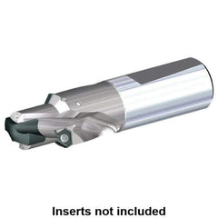 Kennametal - 18.01 to 20mm Diam, 1xD, 19.84mm Max Depth, 63/64" Shank Diam, 117.91mm OAL, Replaceable Tip Drill - KSEM1801, TPGX 1102ZPR Insert, 2 Seat Size, KSEM Toolholder, Series KSEM Chamfer - USA Tool & Supply