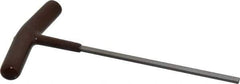 Paramount - 5/32" Hex, T-Handle Cushion Grip, Hex Key - 6" OAL, Steel, Inch System of Measurement - USA Tool & Supply