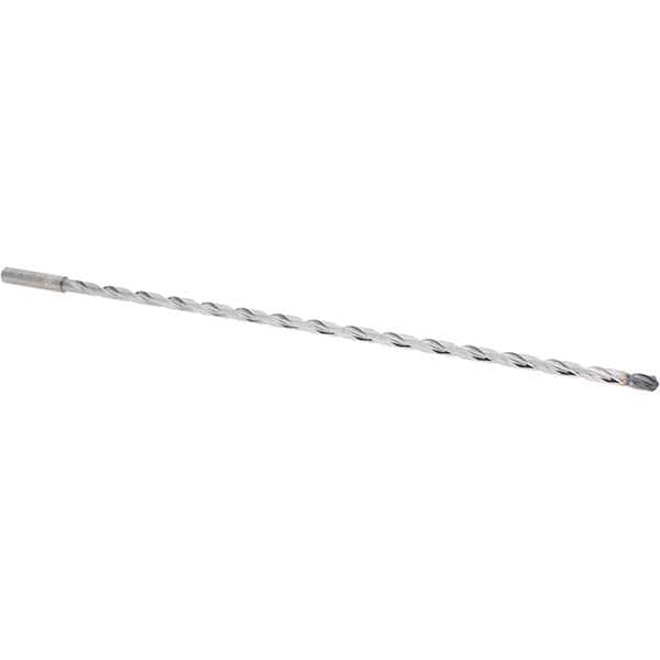 Guhring - 1/4" 2-Flute Solid Carbide Extra Length Drill Bit - USA Tool & Supply