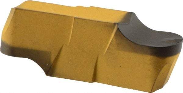 Iscar - 40020GIPI Grade IC8250, 4mm Cutting Width Carbide Grooving Insert - Right Hand, 2mm Corner Radius, TiCN/Al2O3/TiN Finish - USA Tool & Supply