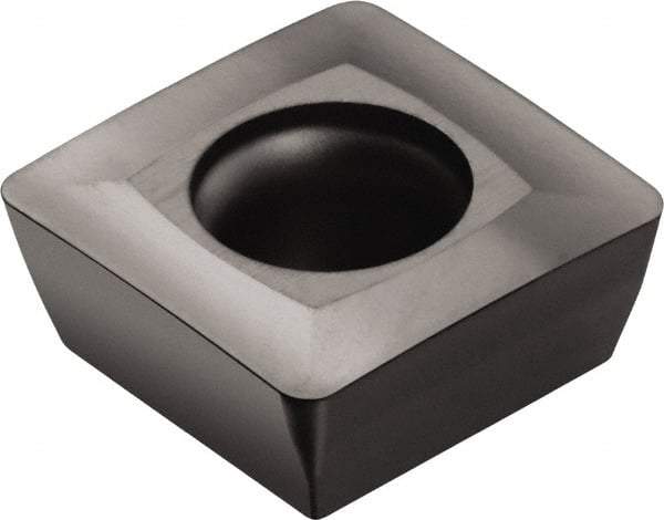 Sandvik Coromant - SPMT432 WH Grade H13A Carbide Milling Insert - Uncoated, 4.75mm Thick, 1/2" Inscribed Circle, 0.8mm Corner Radius - USA Tool & Supply
