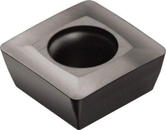 Sandvik Coromant - SPMT432 WH Grade H13A Carbide Milling Insert - Uncoated, 4.75mm Thick, 1/2" Inscribed Circle, 0.8mm Corner Radius - USA Tool & Supply