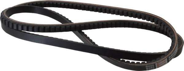 Browning - Section BX, 21/32" Wide, 68" Outside Length, Gripnotch V-Belt - Rubber Compound, Gripnotch, No. BX65 - USA Tool & Supply