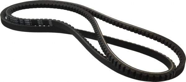Browning - Section BX, 21/32" Wide, 85" Outside Length, Gripnotch V-Belt - Rubber Compound, Gripnotch, No. BX82 - USA Tool & Supply