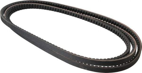 Browning - Section BX, 21/32" Wide, 131" Outside Length, Gripnotch V-Belt - Rubber Compound, Gripnotch, No. BX128 - USA Tool & Supply