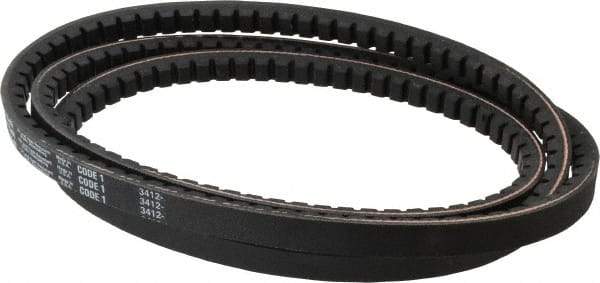 Browning - Section BX, 21/32" Wide, 76" Outside Length, Gripnotch V-Belt - Rubber Compound, Gripnotch, No. BX73 - USA Tool & Supply